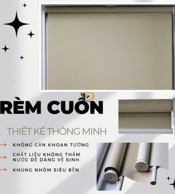 Rèm cuốn không khoan