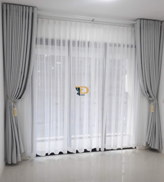 Rèm vải phòng ngủ chống nắng 100%