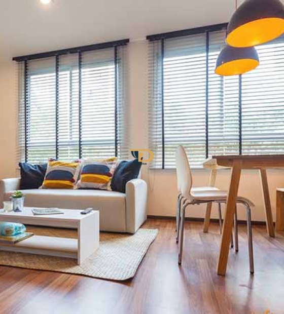 Rèm cửa sổ căn hộ chung cư đẹp hiện đại
