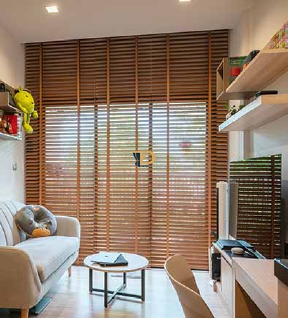 Rèm sáo gỗ cao cấp