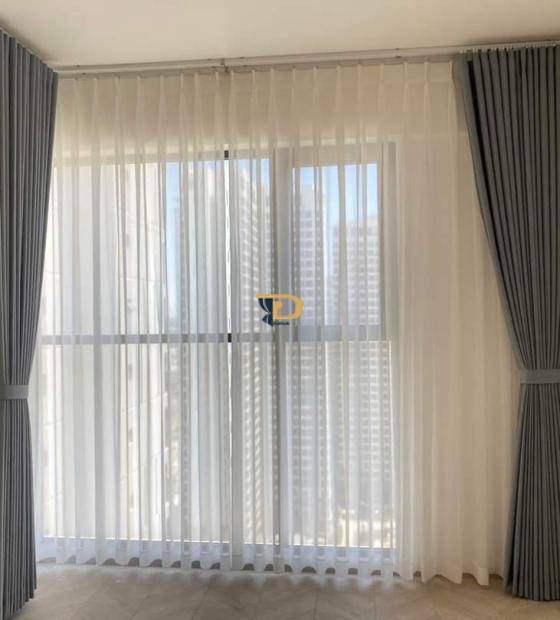 Rèm vải cửa sổ đẹp chống nắng chất lượng cao