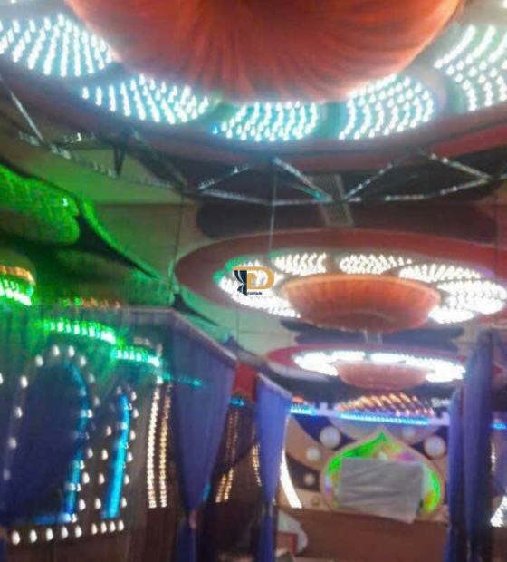 Rèm trang trí phòng karaoke