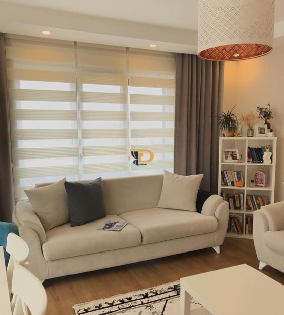Sự kết hợp giữa rèm vải và rèm cầu vồng cho không gian nhà bạn