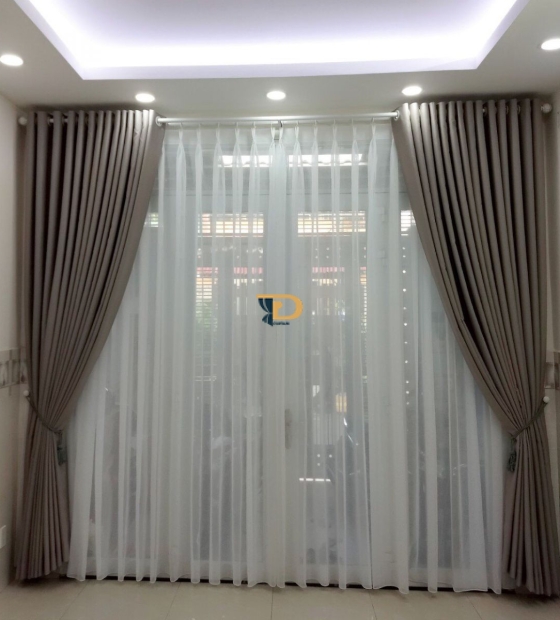 Rèm cửa cao cấp đẹp một màu