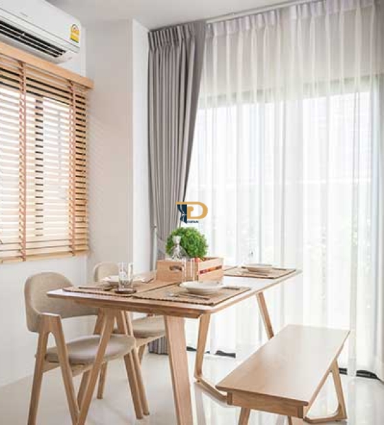 Rèm cửa sổ cho căn hộ chung cư nhỏ