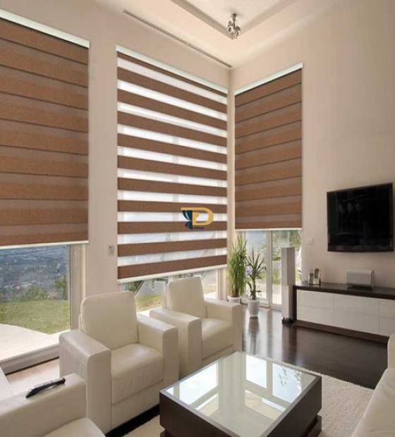 Rèm cầu vồng mang phong cách hiện đại, sang chảnh