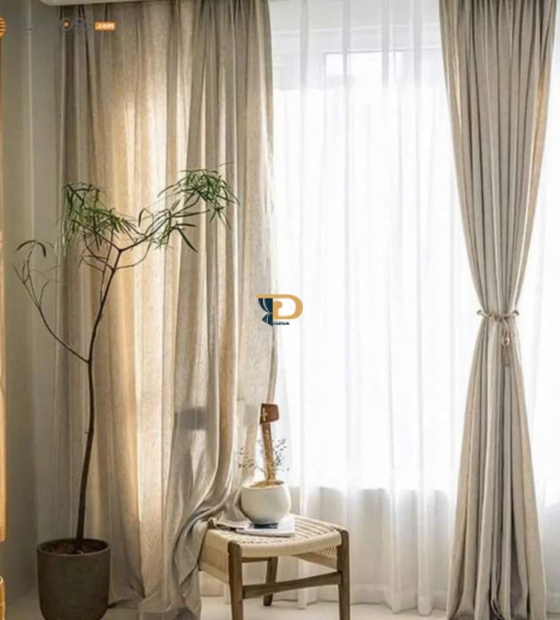 Rèm vải Linen