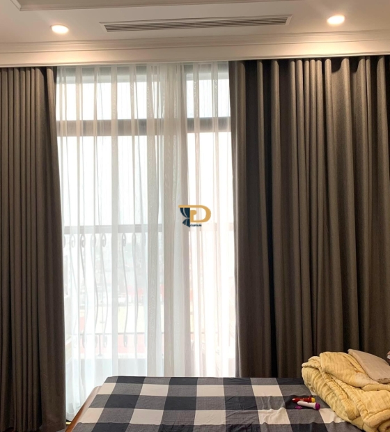 Rèm vải cao cấp hàn quốc cho biệt thự, chung cư