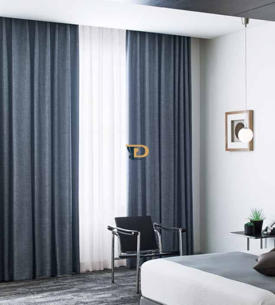 Rèm vải cao cấp hàn quốc cho biệt thự, chung cư