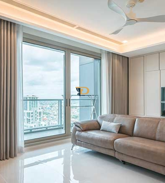 Rèm cửa 2 lớp giá rẻ vải đẹp chống nắng tốt