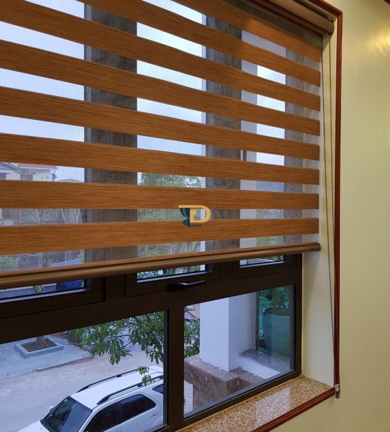 Rèm cầu vồng Hàn quốc dành cho nhà phố hiện đại
