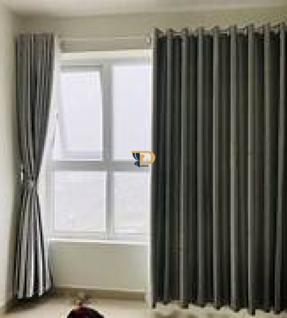 Rèm vải 1 lớp dành cho nhà phố