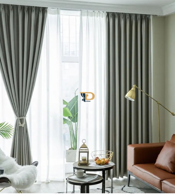 Rèm vải 1 lớp chống nắng tuyệt đối
