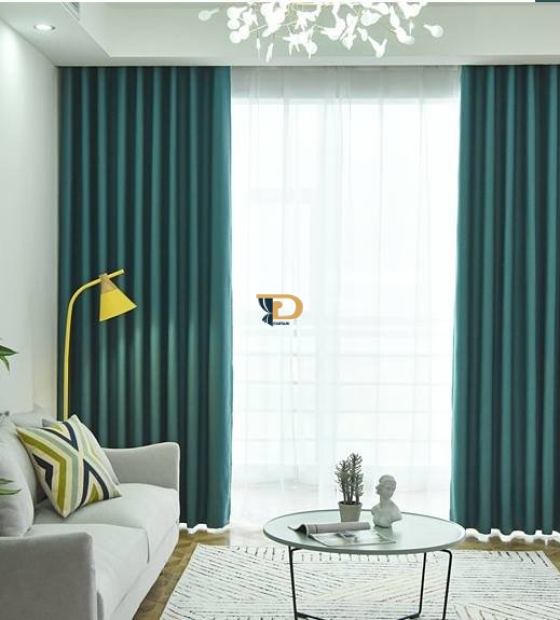 Rèm vải 2 lớp chống nắng cách nhiệt