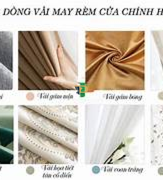 Vải chống nắng may rèm cửa