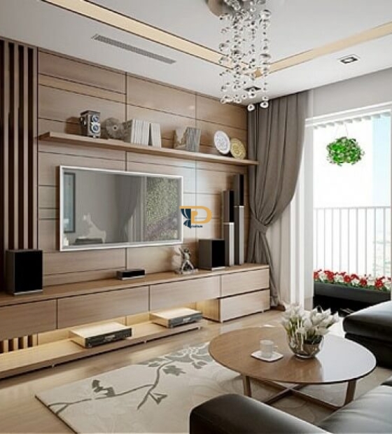 Rèm cửa phòng khách chung cư