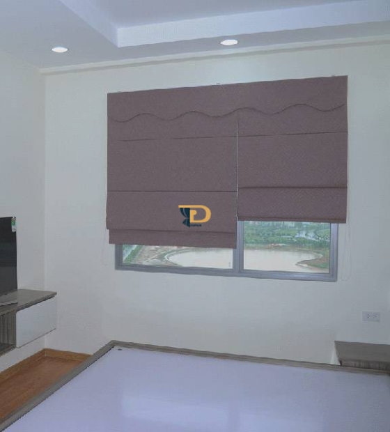 Rèm cuốn roman 2 lớp