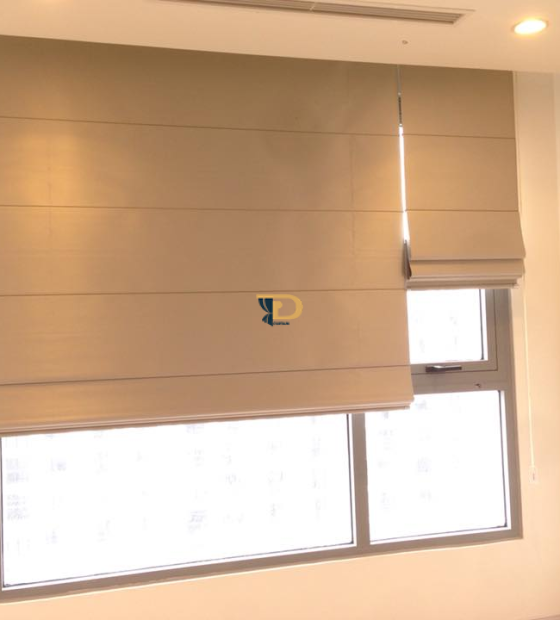 Rèm cuốn roman 2 lớp