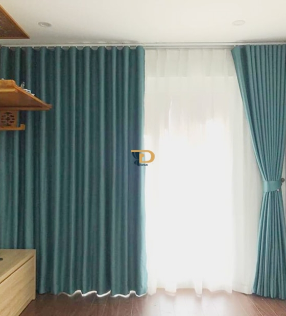 Rèm vải hàn quốc cản nắng 100%