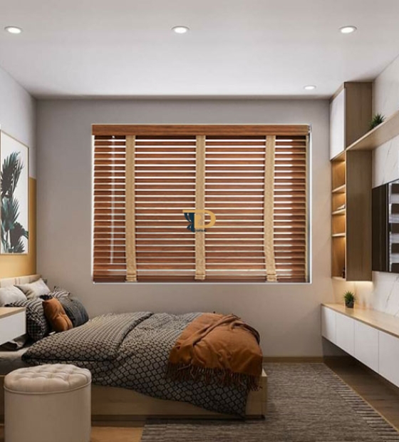 Cách lựa chọn rèm sáo gỗ phù hợp không gian nhà bạn